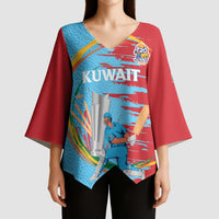 Custom Cricket Kuwait East Asia-Pacific Kimono Sleeve Blouse Kuwait Chase for Triumph - Wonder Print Shop