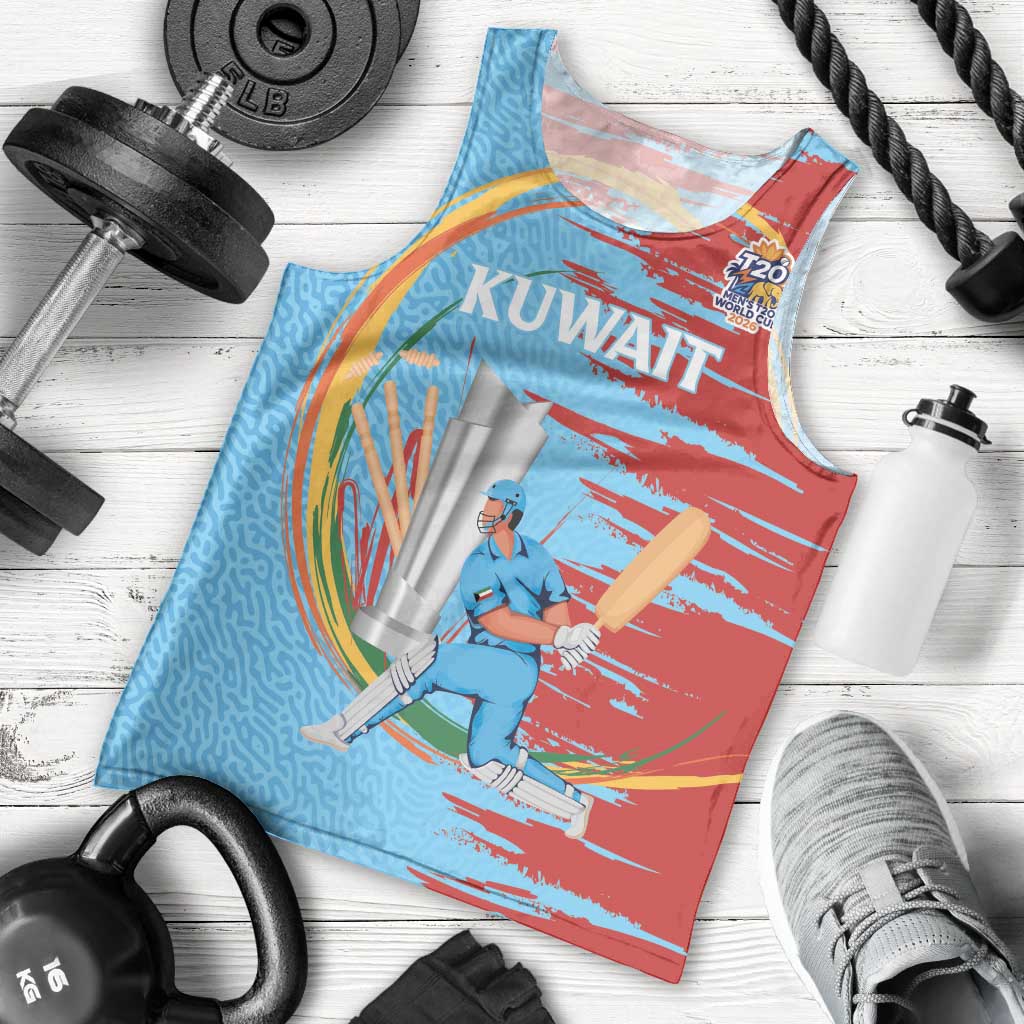 Custom Cricket Kuwait East Asia-Pacific Men Tank Top Kuwait Chase for Triumph - Wonder Print Shop