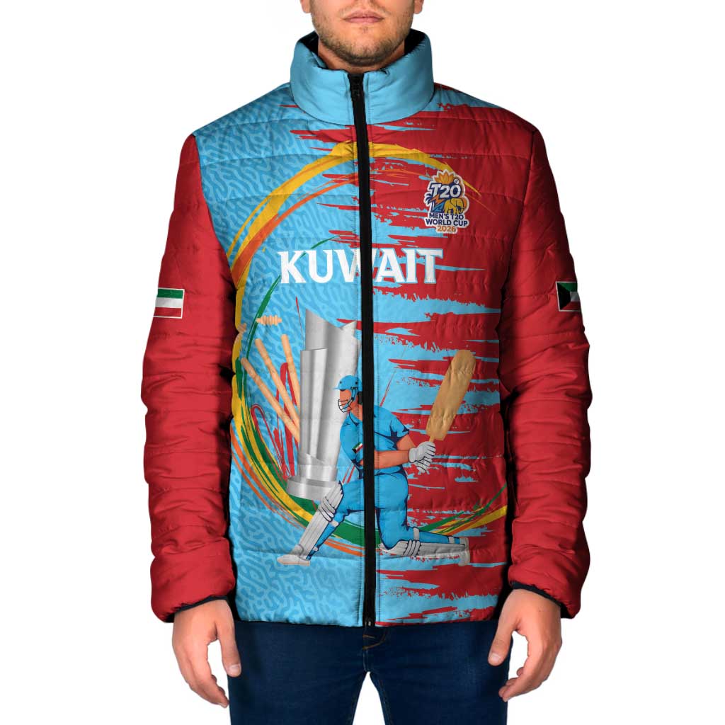 Custom Cricket Kuwait East Asia-Pacific Padded Jacket Kuwait Chase for Triumph - Wonder Print Shop