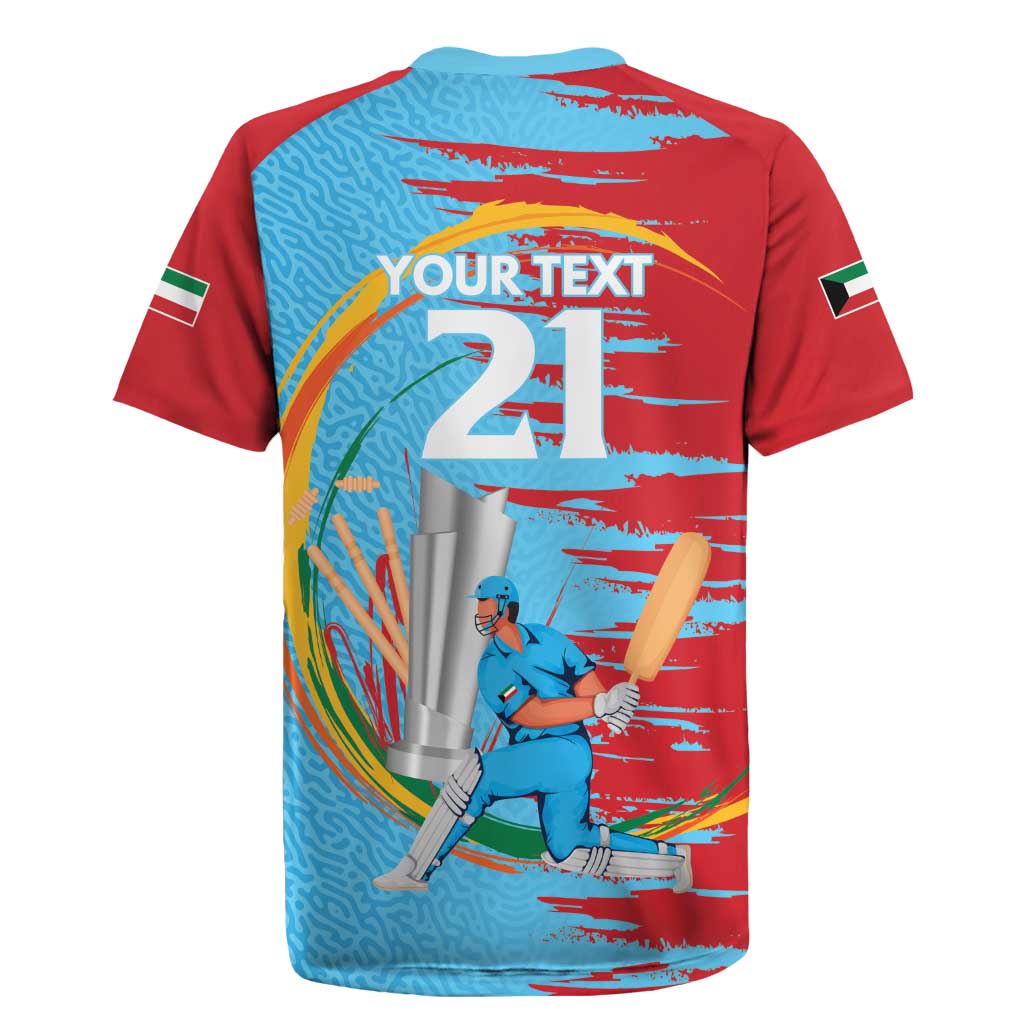 Custom Cricket Kuwait East Asia-Pacific Rugby Jersey Kuwait Chase for Triumph - Wonder Print Shop