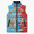 Custom Cricket Kuwait East Asia-Pacific Sleeveless Puffer Jacket Kuwait Chase for Triumph - Wonder Print Shop