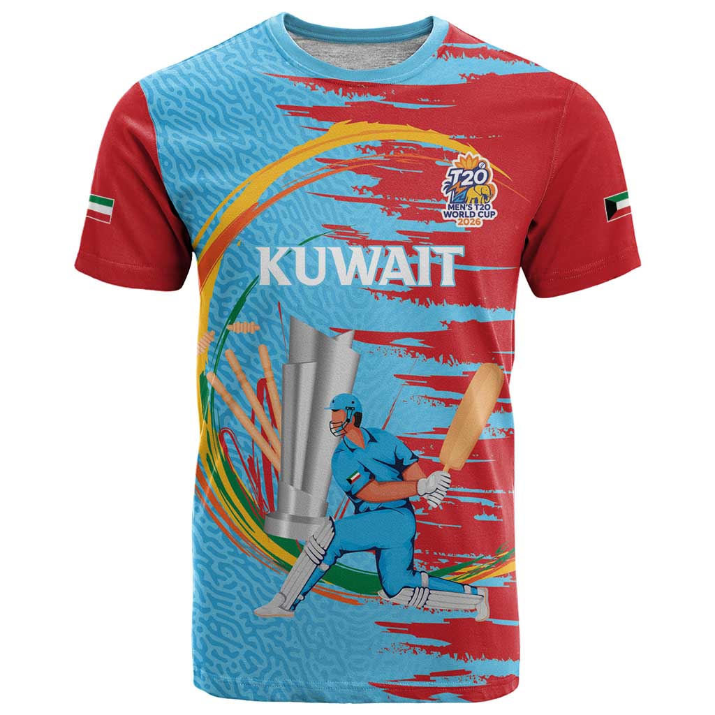 Custom Cricket Kuwait East Asia-Pacific T Shirt Kuwait Chase for Triumph - Wonder Print Shop