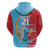 Custom Cricket Kuwait East Asia-Pacific Zip Hoodie Kuwait Chase for Triumph - Wonder Print Shop
