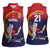 Custom Cricket Nepal East Asia-Pacific Women Sleeveless Polo Shirt Nepal Cricket Crown Quest - Wonder Print Shop
