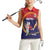 Custom Cricket Nepal East Asia-Pacific Women Sleeveless Polo Shirt Nepal Cricket Crown Quest - Wonder Print Shop