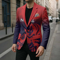 Custom Cricket Nepal East Asia-Pacific Blazer Nepal Rhinos Twenty20 - Wonder Print Shop