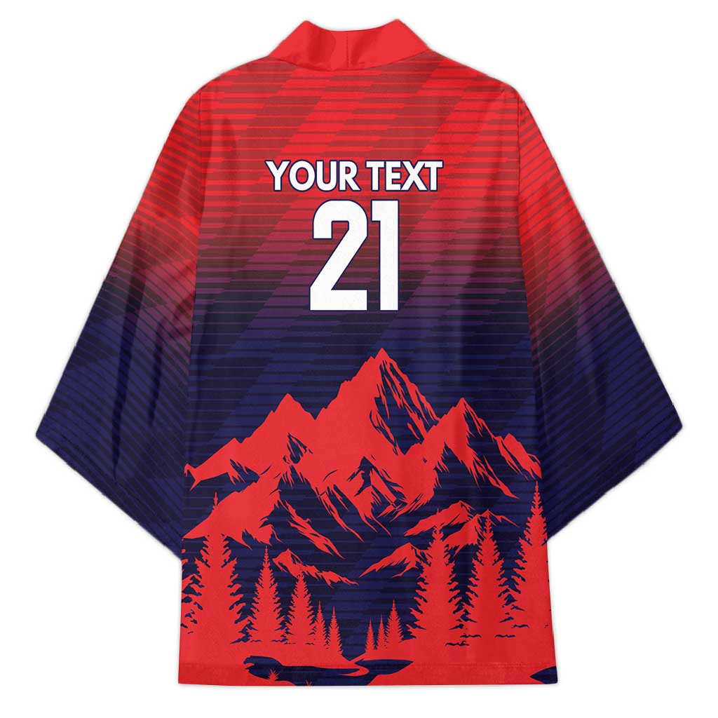 Custom Cricket Nepal East Asia-Pacific Kimono Nepal Rhinos Twenty20 - Wonder Print Shop