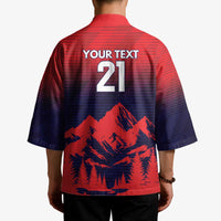 Custom Cricket Nepal East Asia-Pacific Kimono Nepal Rhinos Twenty20 - Wonder Print Shop