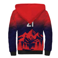 Custom Cricket Nepal East Asia-Pacific Sherpa Hoodie Nepal Rhinos Twenty20 - Wonder Print Shop