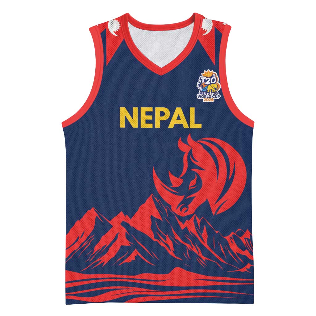 Custom Cricket Nepal East Asia-Pacific Basketball Jersey Nepal Rhinos Champions - Wonder Print Shop