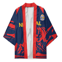 Custom Cricket Nepal East Asia-Pacific Kimono Nepal Rhinos Champions - Wonder Print Shop