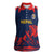 Custom Cricket Nepal East Asia-Pacific Women Sleeveless Polo Shirt Nepal Rhinos Champions - Wonder Print Shop