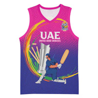 Custom Cricket UAE East Asia-Pacific Basketball Jersey United Arab Emirates Champions Pride - Wonder Print Shop