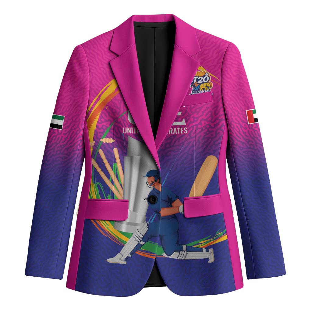 Custom Cricket UAE East Asia-Pacific Blazer United Arab Emirates Champions Pride - Wonder Print Shop