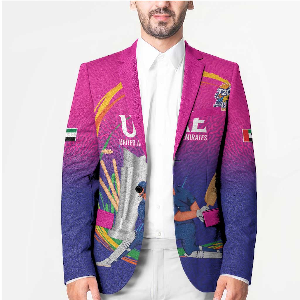 Custom Cricket UAE East Asia-Pacific Blazer United Arab Emirates Champions Pride - Wonder Print Shop