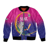 Custom Cricket UAE East Asia-Pacific Bomber Jacket United Arab Emirates Champions Pride - Wonder Print Shop