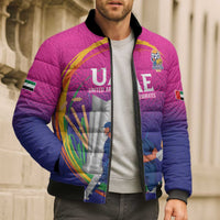 Custom Cricket UAE East Asia-Pacific Bomber Puffer Jacket United Arab Emirates Champions Pride - Wonder Print Shop