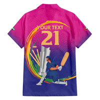 Custom Cricket UAE East Asia-Pacific Hawaiian Shirt United Arab Emirates Champions Pride - Wonder Print Shop