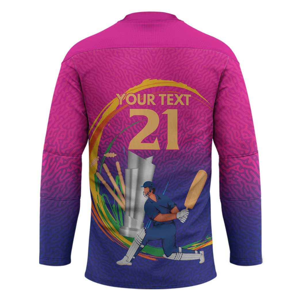 Custom Cricket UAE East Asia-Pacific Hockey Jersey United Arab Emirates Champions Pride - Wonder Print Shop