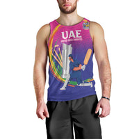 Custom Cricket UAE East Asia-Pacific Men Tank Top United Arab Emirates Champions Pride - Wonder Print Shop