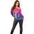 Custom Cricket UAE East Asia-Pacific Off Shoulder Sweater United Arab Emirates Champions Pride - Wonder Print Shop