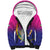 Custom Cricket UAE East Asia-Pacific Sherpa Hoodie United Arab Emirates Champions Pride - Wonder Print Shop