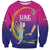 Custom Cricket UAE East Asia-Pacific Sweatshirt United Arab Emirates Champions Pride - Wonder Print Shop