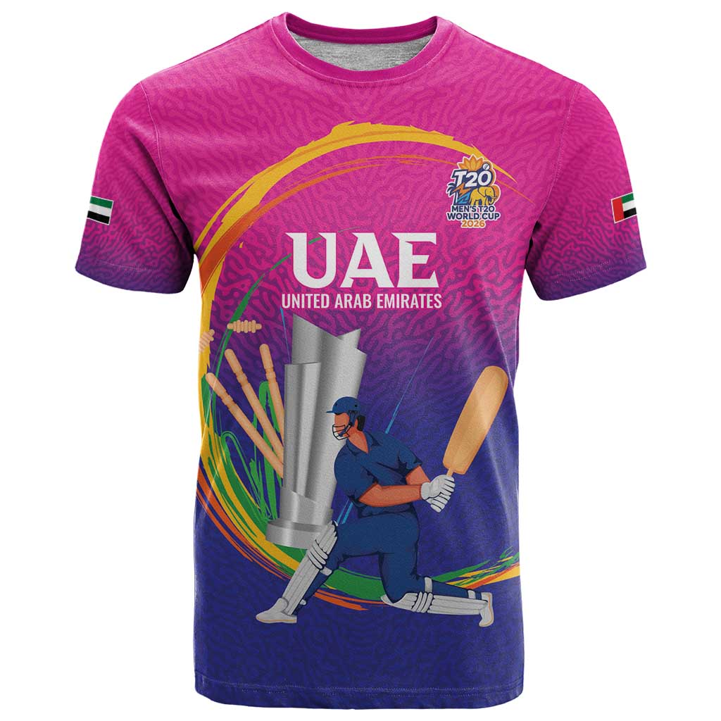 Custom Cricket UAE East Asia-Pacific T Shirt United Arab Emirates Champions Pride - Wonder Print Shop