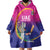 Custom Cricket UAE East Asia-Pacific Wearable Blanket Hoodie United Arab Emirates Champions Pride - Wonder Print Shop
