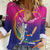 Custom Cricket UAE East Asia-Pacific Women Casual Shirt United Arab Emirates Champions Pride - Wonder Print Shop