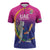 Custom Cricket UAE East Asia-Pacific Zipper Polo Shirt United Arab Emirates Champions Pride - Wonder Print Shop