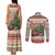 Personalized Beaver-y Merry Couples Matching Tank Maxi Dress and Long Sleeve Button Shirt Canada Merry Christmas Beavers LT9 - Wonder Print Shop