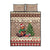 Personalized Beaver-y Merry Quilt Bed Set Canada Merry Christmas Beavers - Wonder Print Shop