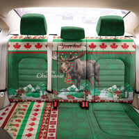 Personalized Merry Christmoose Back Car Seat Cover Canada Merry Christmas Moose LT9 - Wonder Print Shop