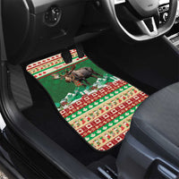 Personalized Merry Christmoose Car Mats Canada Merry Christmas Moose LT9 - Wonder Print Shop