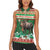 Personalized Merry Christmoose Women Sleeveless Polo Shirt Canada Merry Christmas Moose - Wonder Print Shop