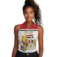 Personalized Egypt WC26 Future Champions Women Sleeveless Polo Shirt Ya Masr Yalla