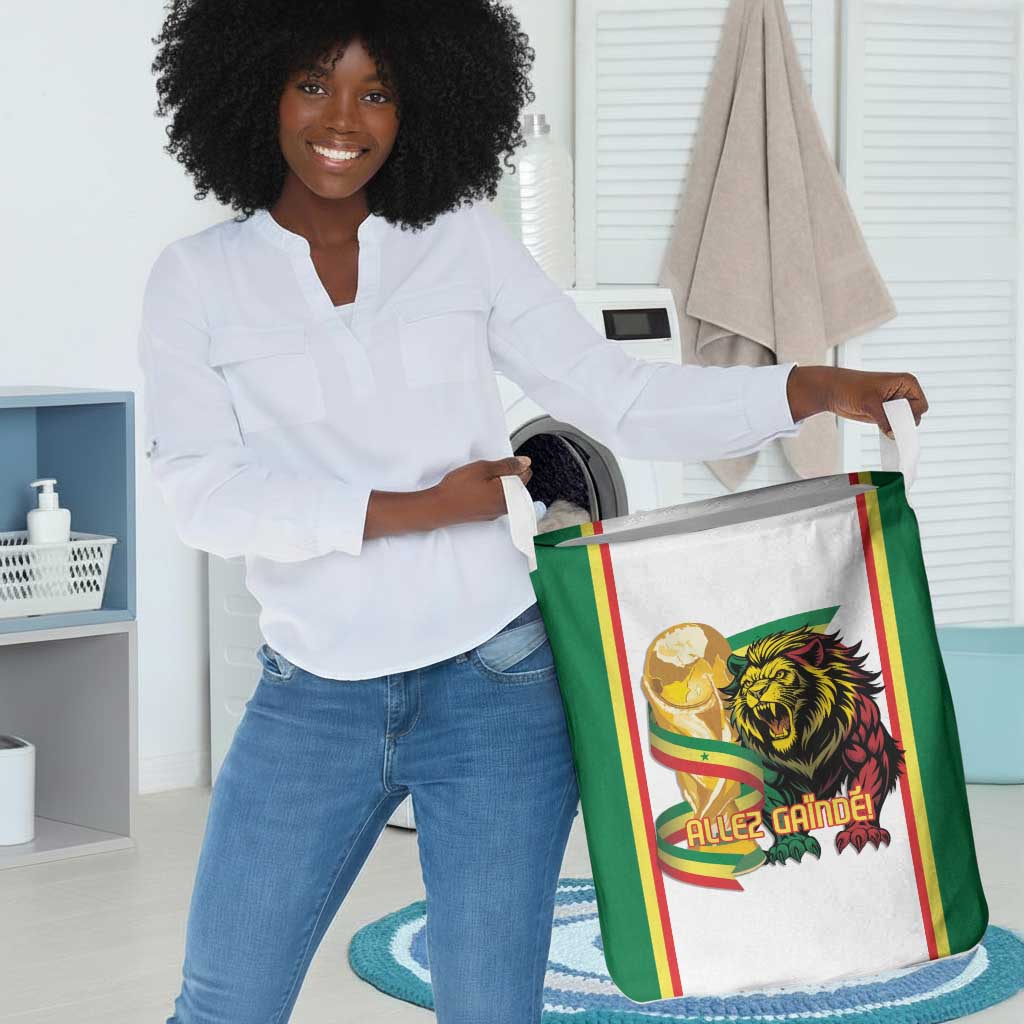 Senegal WC26 Future Champions Laundry Basket Lions de la Teranga Allez Gainde