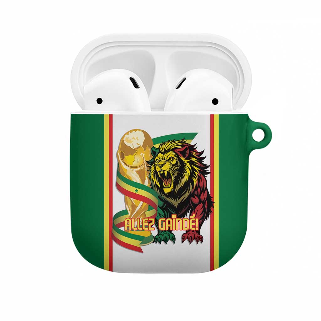 Senegal WC26 Future Champions AirPods Case Lions de la Teranga Allez Gainde