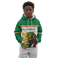 Personalized Senegal WC26 Future Champions Kid Hoodie Lions de la Teranga Allez Gainde