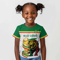 Personalized Senegal WC26 Future Champions Kid T shirt Lions de la Teranga Allez Gainde
