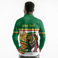 Personalized Senegal WC26 Future Champions Long Sleeve Polo Shirt Lions de la Teranga Allez Gainde