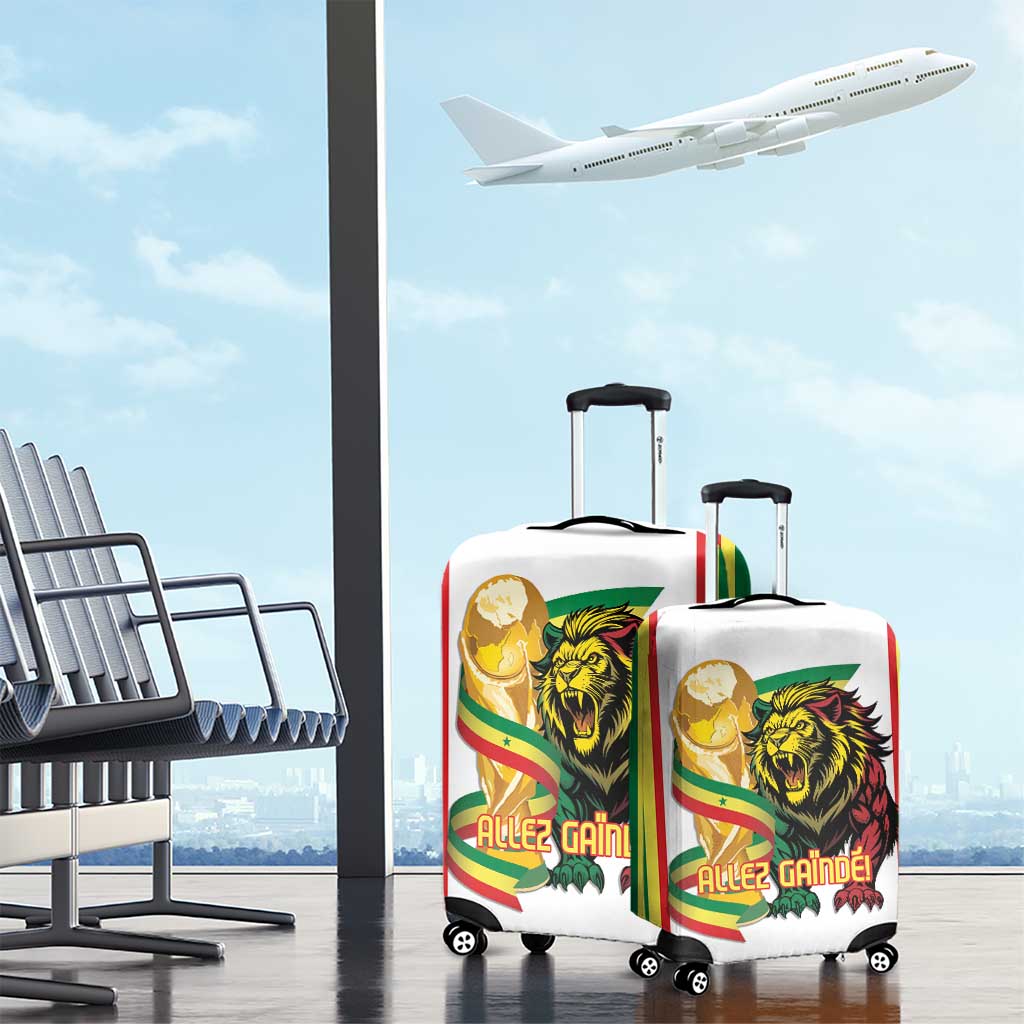 Senegal WC26 Future Champions Luggage Cover Lions de la Teranga Allez Gainde