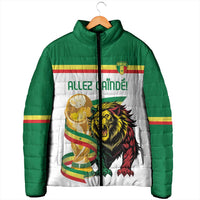 Personalized Senegal WC26 Future Champions Padded Jacket Lions de la Teranga Allez Gainde