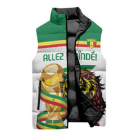 Personalized Senegal WC26 Future Champions Sleeveless Puffer Jacket Lions de la Teranga Allez Gainde