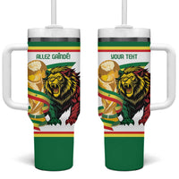 Personalized Senegal WC26 Future Champions Tumbler With Handle Lions de la Teranga Allez Gainde