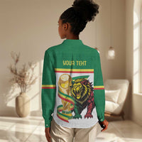 Personalized Senegal WC26 Future Champions Women Casual Shirt Lions de la Teranga Allez Gainde