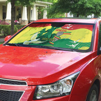Personalized Senegal Independence Day Auto Sun Shade African Renaissance Monument