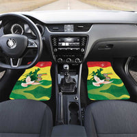 Personalized Senegal Independence Day Car Mats African Renaissance Monument