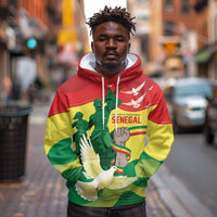 Personalized Senegal Independence Day Hoodie African Renaissance Monument